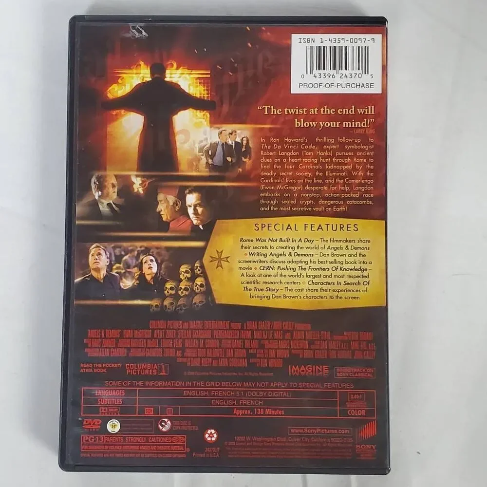 Angels & Demons (Theatrical Edition DVD)